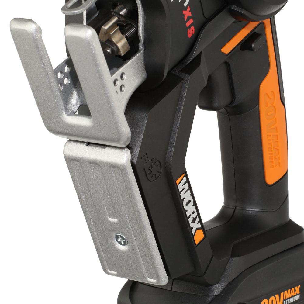 POWER SHARE AXIS 20-Volt Lithium-Ion Convertible Jigsaw and Reciprocating Saw in One - Super Arbor