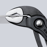 KNIPEX Comfort Grip Cobra 7.25-in V-Jaw Water Pump Pliers, 87 02 180 T