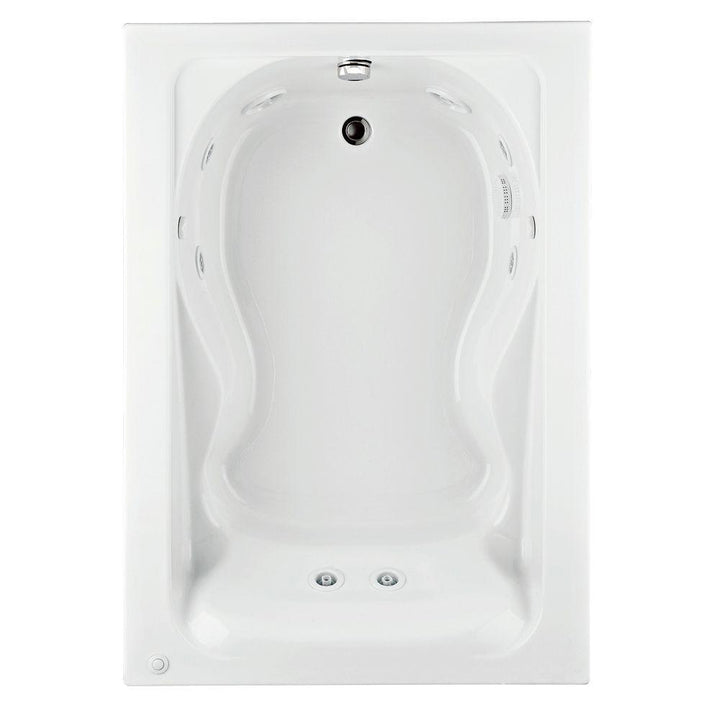 Cadet 60 in. x 42 in. Reversible Whirlpool Tub in White - Super Arbor