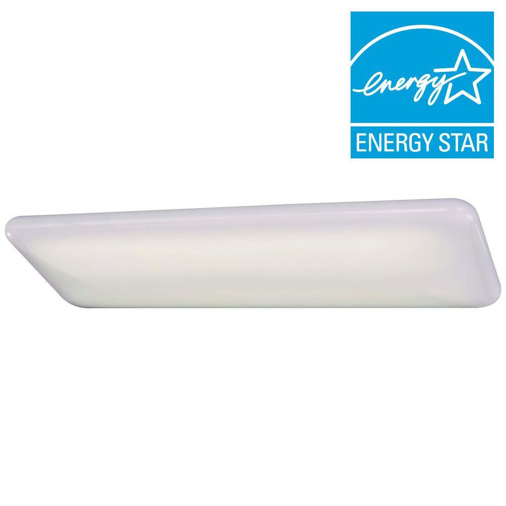 4-Light White Flushmount - Super Arbor