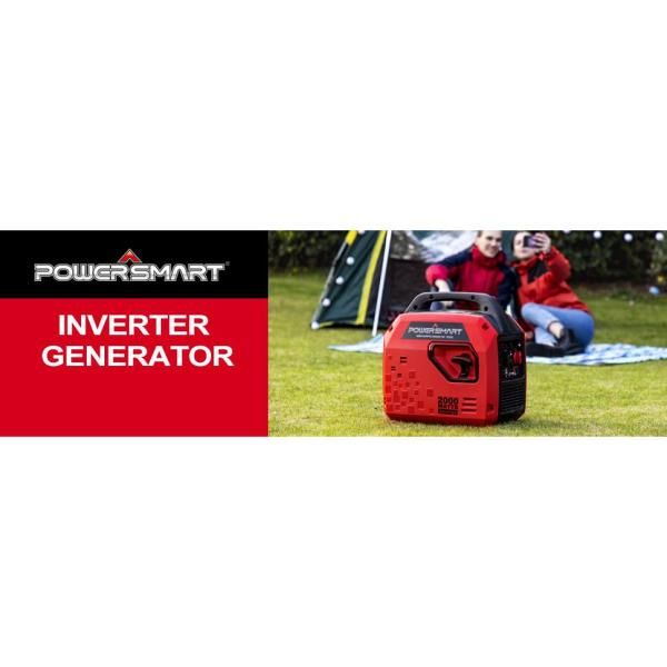 PowerSmart 2000-Watt Gasoline Powered Portable Recoil Start Inverter Generator