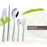 Namur 30-Piece Stainless Steel Flatware Set