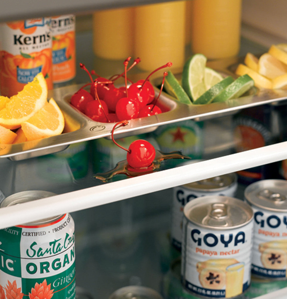 GE Profile 150-Can Capacity 5.3-cu ft Stainless Steel Freestanding/Built-In Beverage Center, Model PCR06BATSS