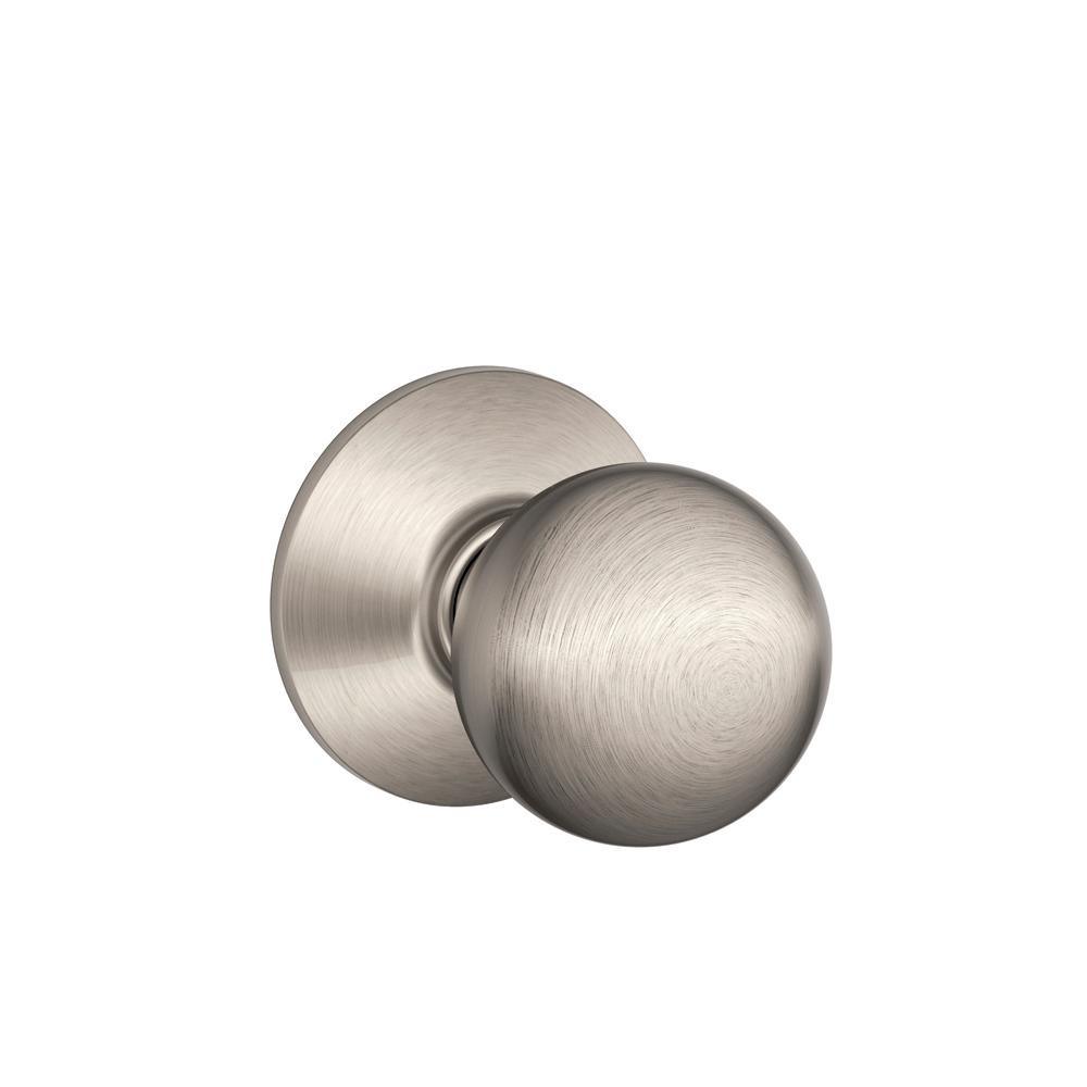 Orbit Series Satin Chrome Passage Hall/Closet Door Knob - Super Arbor