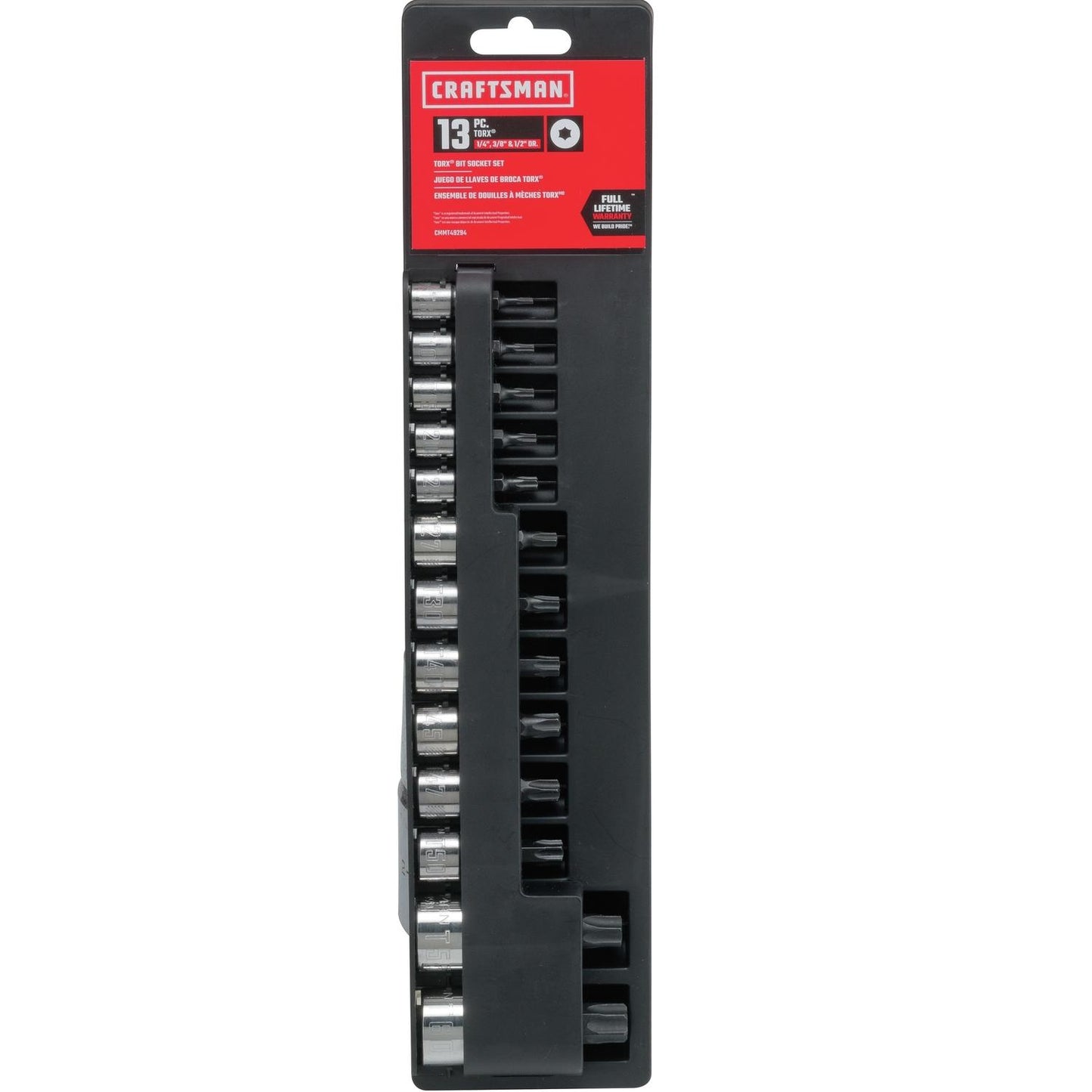 Craftsman 13 pc Torx Bit Socket Set - 1/4 and 3/8 in. Drive