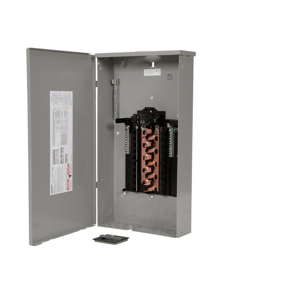 PN Series 100 Amp 20-Space 20-Circuit Main Break Plug-On Neutral Load Center Outdoor with Copper Bus - Super Arbor