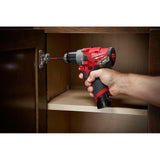 M12 FUEL 12-Volt 1/2 in. Lithium-Ion Brushless Cordless Hammer Drill with Free M12 2.0Ah Battery - Super Arbor
