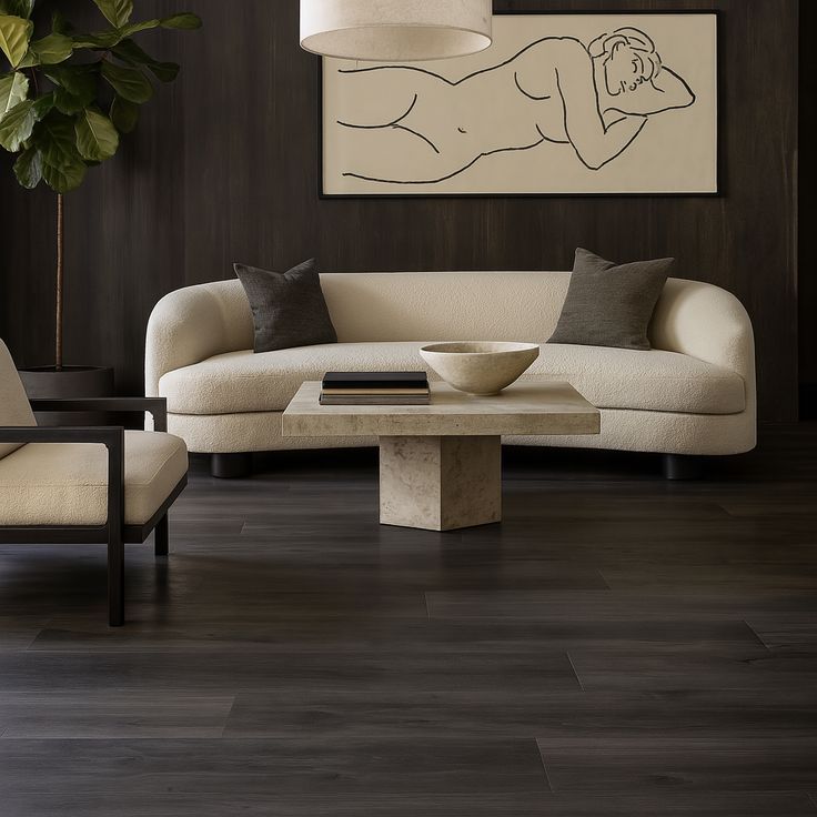 Roquette Oak 22 MIL x 8.7 in. W x 59 in. L Waterproof Click Lock Luxury Vinyl Plank Flooring (25 sq. ft./Case)