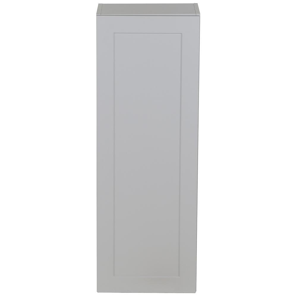 Cambridge Shaker Assembled 30x42x12.5 in. Wall Cabinet with 2 Soft Close Doors in White - Super Arbor
