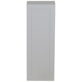 Cambridge Shaker Assembled 30x42x12.5 in. Wall Cabinet with 2 Soft Close Doors in White - Super Arbor