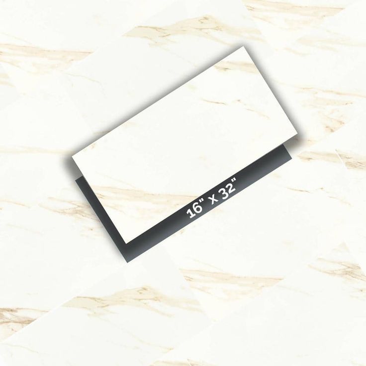 Yosemite White 16 in. x 32 in. Polished Porcelain Floor and Wall Tile (14.2 sq. ft./Case)