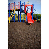 76.9 cu. ft. Mocha Brown Rubber Mulch - Super Arbor