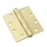 Full Mortise Inset Black Hinge (3-Pack) - Super Arbor