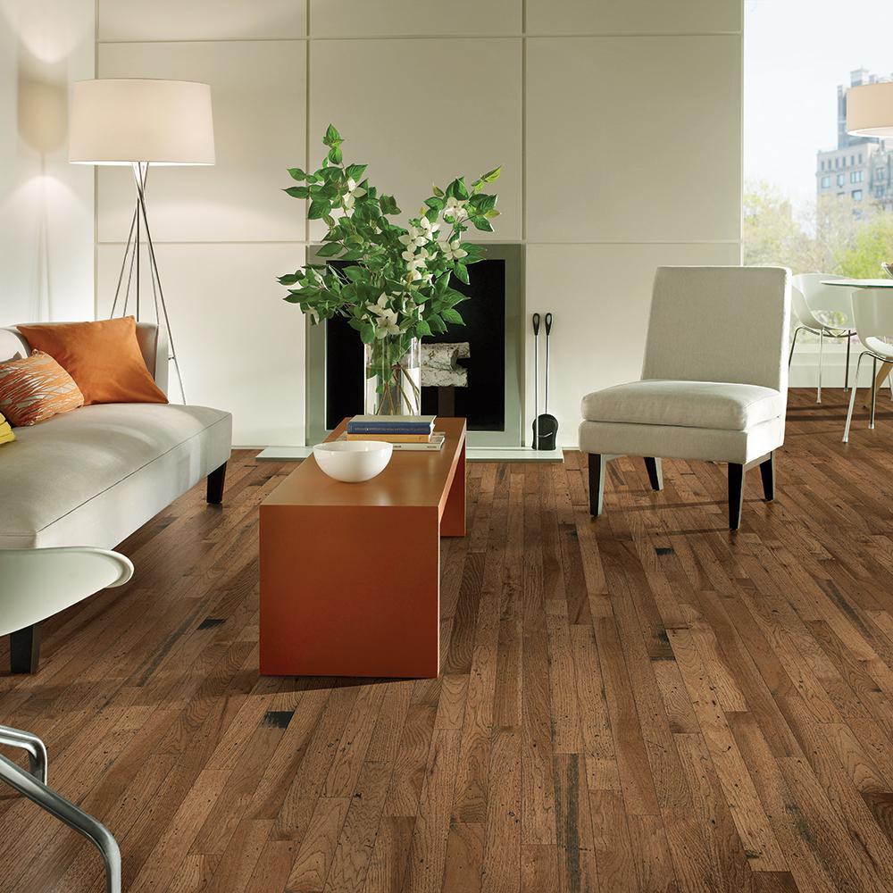 Bruce Vintage Farm Hickory Antique Timbers 3/4 in. T x 2-1/4 in. W x Varying L Solid Hardwood Flooring (20 sq. ft./case) - Super Arbor