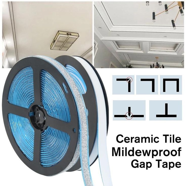 1 Roll Ceramic Tile Mildewproof Gap Tape Kitchen Ceramic Self Dhesive Waterproof Tape Home Supplies