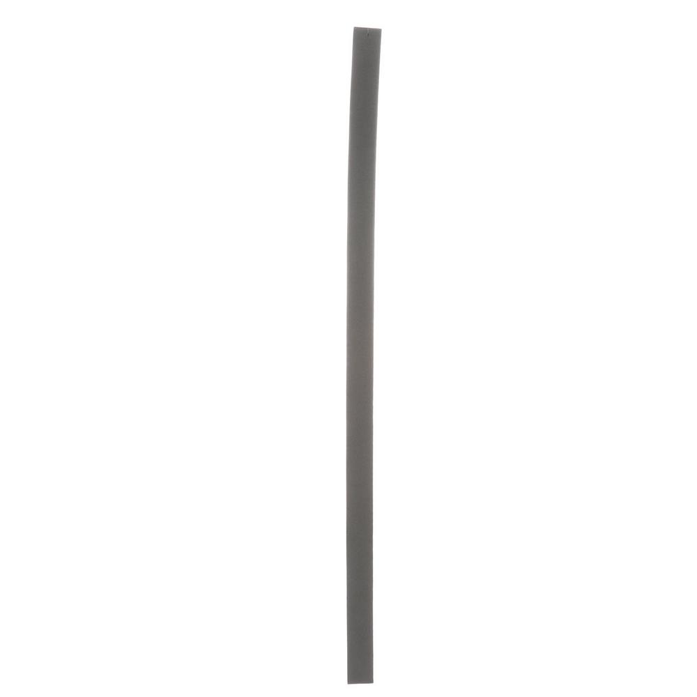 2 ft. Closure Strip Foam Corrugated Roof Accessory in Black