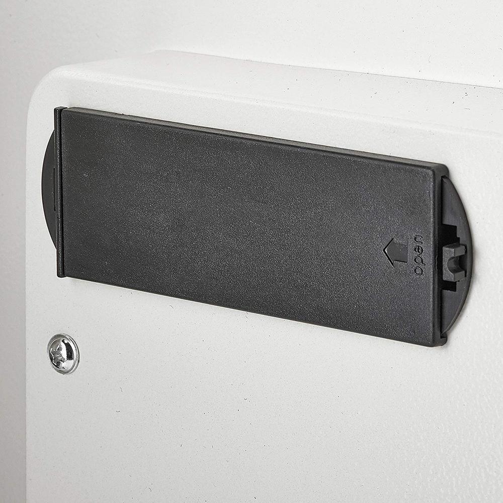 2.32 cu. ft. Steel Security Safe with Digital Lock, White - Super Arbor
