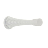 3 in. White Broad Base Spring Door Stop (5-Pack)