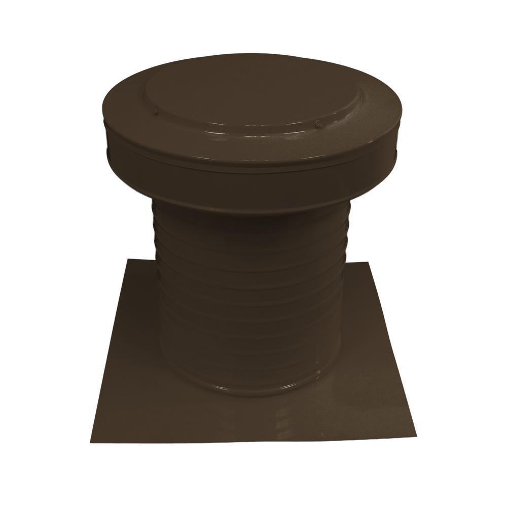 12 in. Dia Keepa Vent an Aluminum Roof Vent for Flat Roofs - Super Arbor