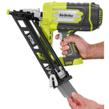 18-Volt ONE+ Lithium-Ion Cordless AirStrike 15-Gauge Angled Finish Nailer (Tool Only) with Sample Nails - Super Arbor