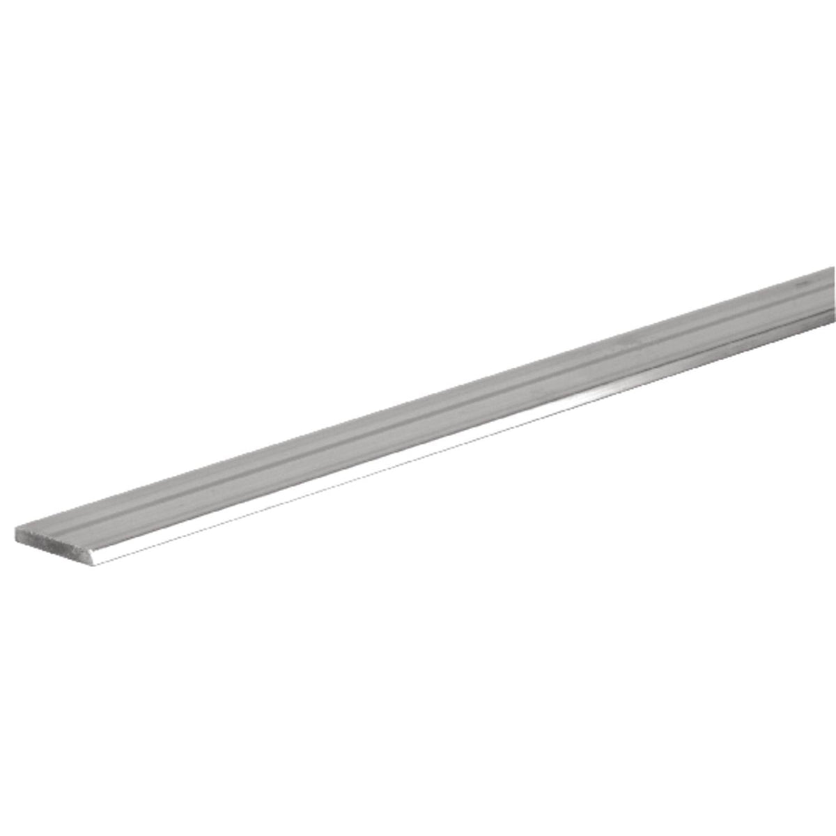Boltmaster 0.125 in. x 1 in. x 6 ft. Weldable Aluminum Flat Bar, 1-Pack