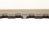FlooringInc 2'x2' Jumbo Soft Foam Tiles (1 Black Grey) - Great for MMA Flooring, Kid's Flooring, Gym Flooring