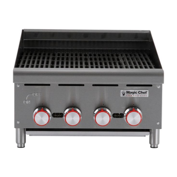Commercial 24 in. Countertop Radiant Charbroiler