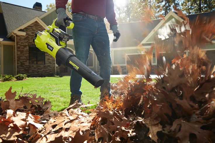RYOBI 125 MPH 550 CFM 40-Volt Lithium-Ion Brushless Cordless Jet Fan Leaf Blower - 4.0 Ah Battery and Charger Included