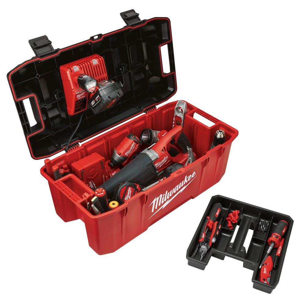 26 in. Jobsite Work Tool Box - Super Arbor