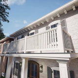 Ekena Millwork Endurathane 500 Series 28 in. H x 1.75 in. W White Resin Stair Baluster