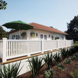Ekena Millwork Endurathane 500 Series 28 in. H x 1.75 in. W White Resin Stair Baluster