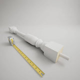 Ekena Millwork Endurathane 500 Series 28 in. H x 2.5 in. W White Resin Stair Baluster