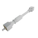 Ekena Millwork Endurathane 500 Series 28 in. H x 2.5 in. W White Resin Stair Baluster
