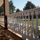 Ekena Millwork Endurathane 500 Series 28 in. H x 2.5 in. W White Resin Stair Baluster