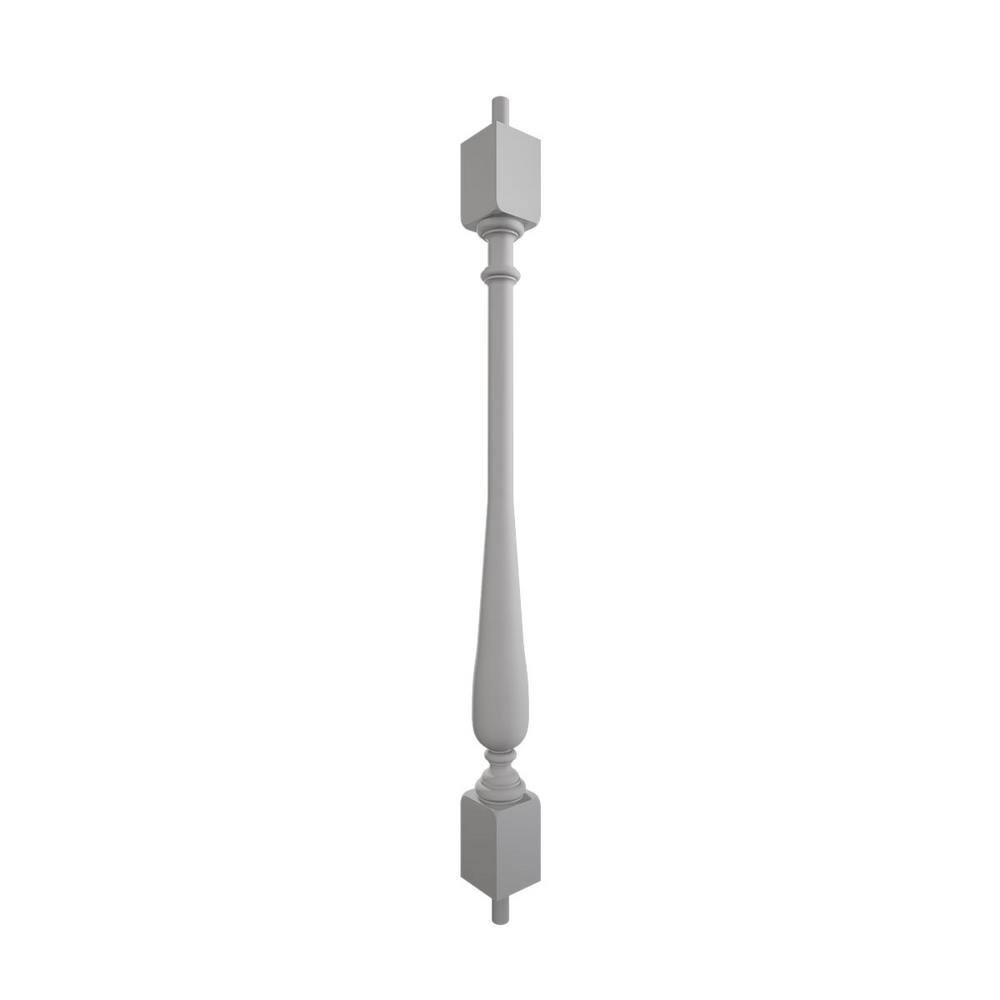Ekena Millwork Endurathane 500 Series 32 in. H x 2.5 in. W White Resin Stair Baluster