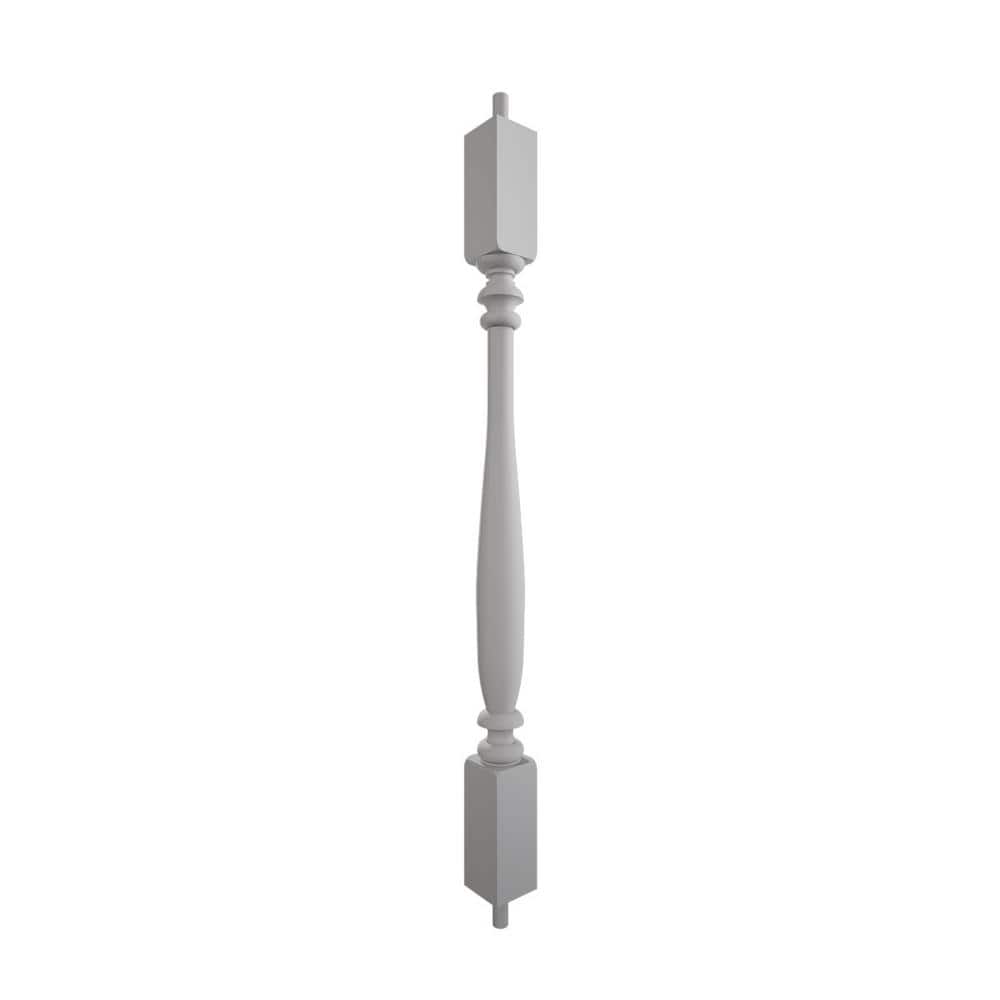Ekena Millwork Endurathane 500 Series 36 in. H x 2.5 in. W White Resin Stair Baluster