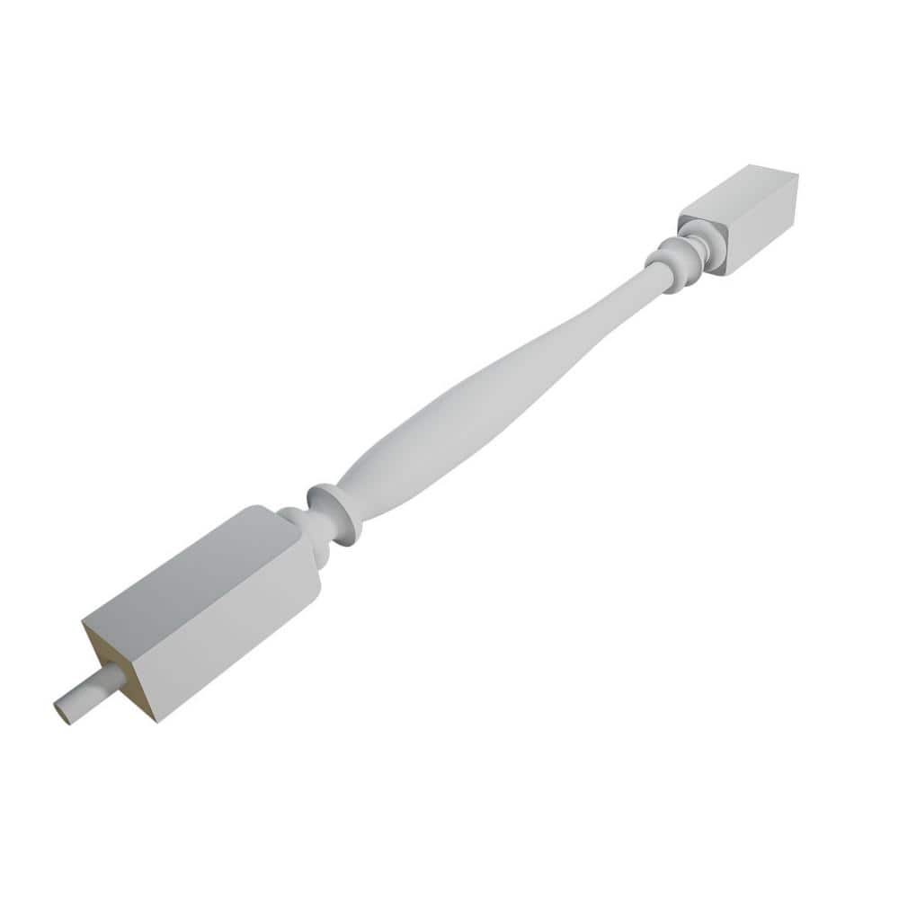 Ekena Millwork Endurathane 500 Series 36 in. H x 2.5 in. W White Resin Stair Baluster