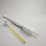 Ekena Millwork Endurathane 500 Series 36 in. H x 2.5 in. W White Resin Stair Baluster