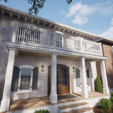 Ekena Millwork Endurathane 500 Series 36 in. H x 2.5 in. W White Resin Stair Baluster