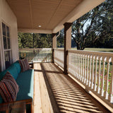 Ekena Millwork Endurathane 500 Series 36 in. H x 2.5 in. W White Resin Stair Baluster