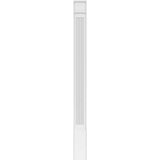 Ekena Millwork 2 in. D x 6 in. W x 72 in. L Primed Polyurethane Pilaster 1- Pack