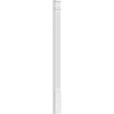 Ekena Millwork 2 in. D x 6 in. W x 72 in. L Primed Polyurethane Pilaster 1- Pack