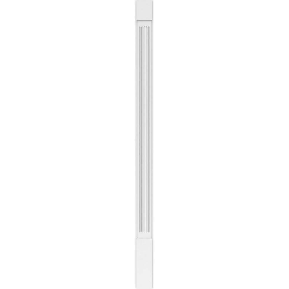 Ekena Millwork 2 in. D x 6 in. W x 96 in. L Primed Polyurethane Pilaster 1- Pack