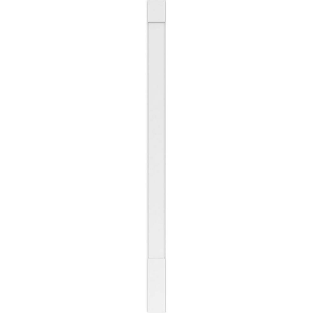 Ekena Millwork 2 in. D x 6 in. W x 96 in. L Primed Polyurethane Pilaster 1- Pack