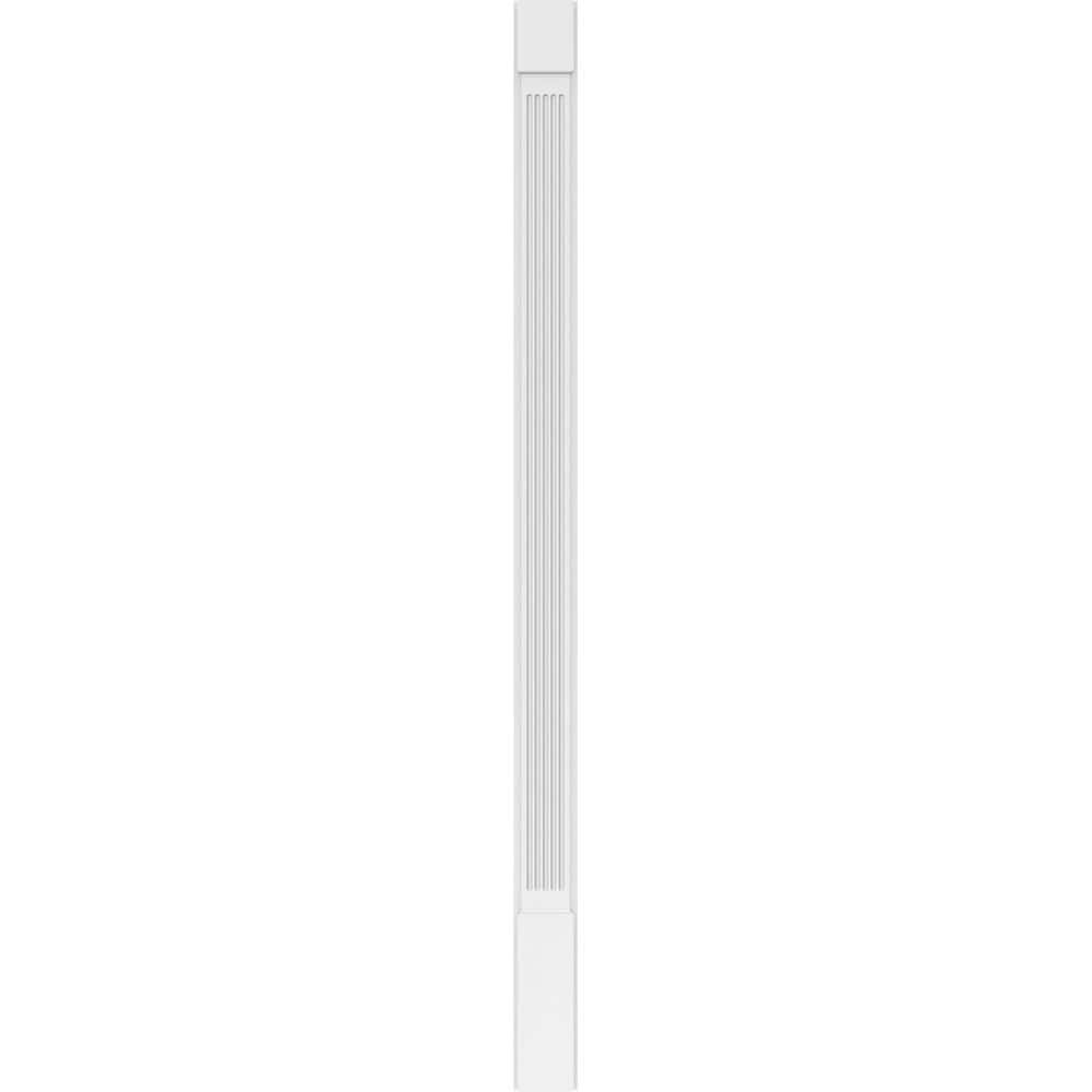 Ekena Millwork 2 in. D x 6 in. W x 102 in. L Primed Polyurethane Pilaster 1-Pack