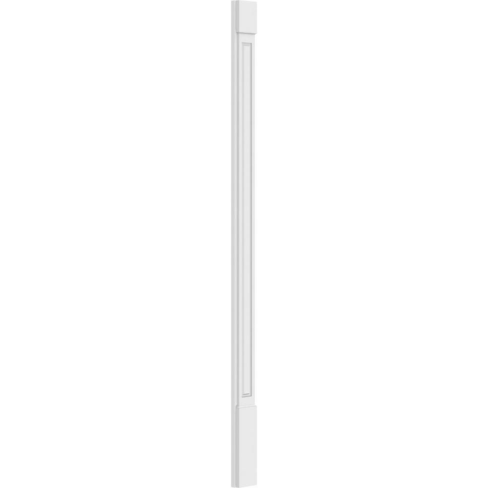 Ekena Millwork 2 in. D x 6 in. W x 102 in. L Primed Polyurethane Pilaster 1- Pack