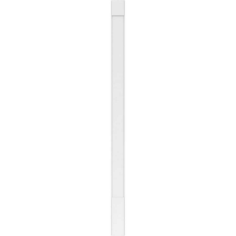 Ekena Millwork 2 in. D x 6 in. W x 102 in. L Primed Polyurethane Pilaster 1- Pack