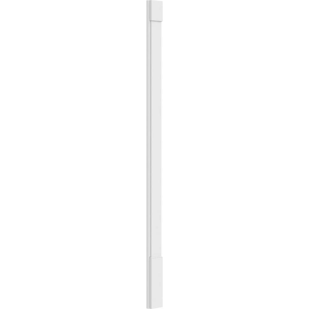 Ekena Millwork 2 in. D x 6 in. W x 102 in. L Primed Polyurethane Pilaster 1- Pack