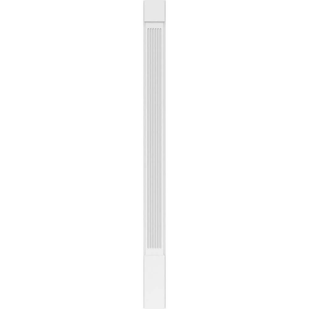Ekena Millwork 2 in. D x 7 in. W x 96 in. L Primed Polyurethane Pilaster 1- Pack