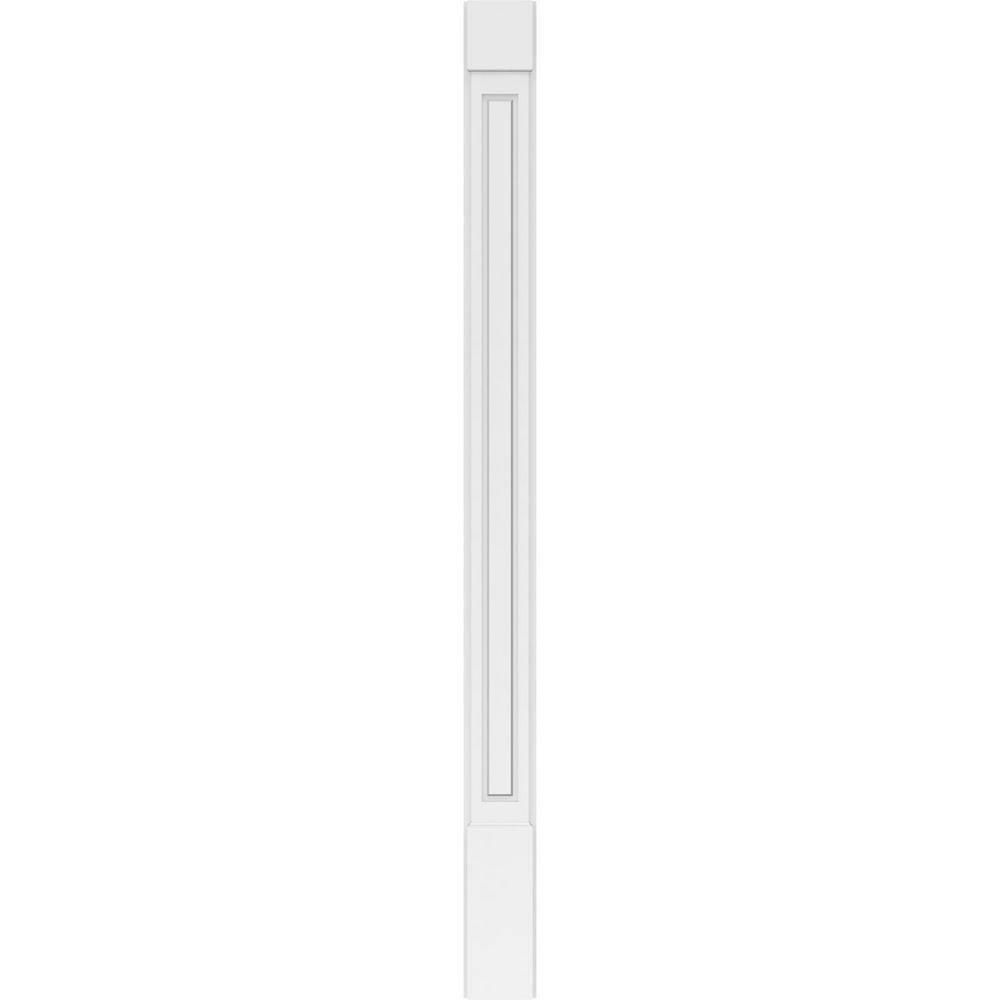 Ekena Millwork 2 in. D x 7 in. W x 96 in. L Primed Polyurethane Pilaster 1-Pack